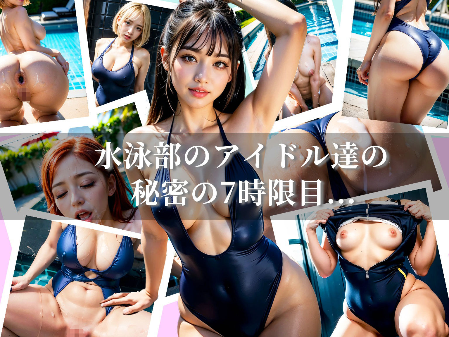 校長先生には逆らえない水泳部女子 - サンプル画像 1