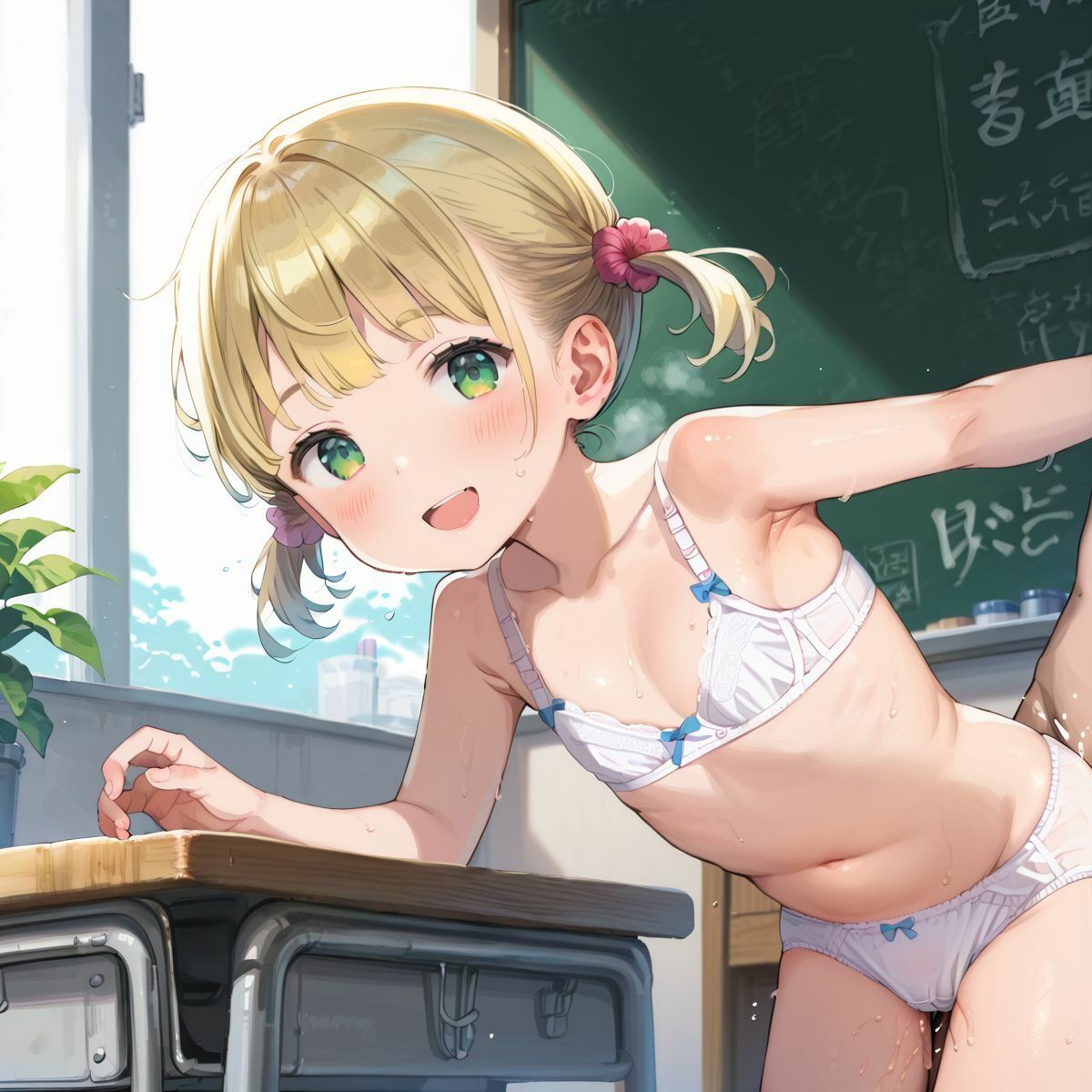純粋無垢なちっぱい少女は白下着しか着ない06 - サンプル画像 7