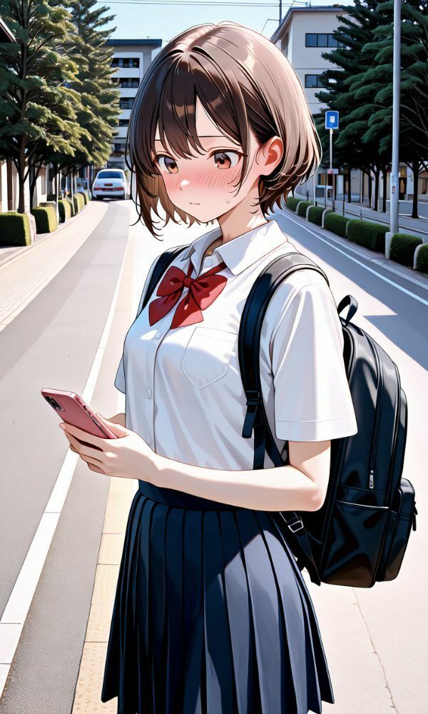 クラス美女が野外中出し  〜どんな場所でも開放的なS◯X〜 - サンプル画像 1