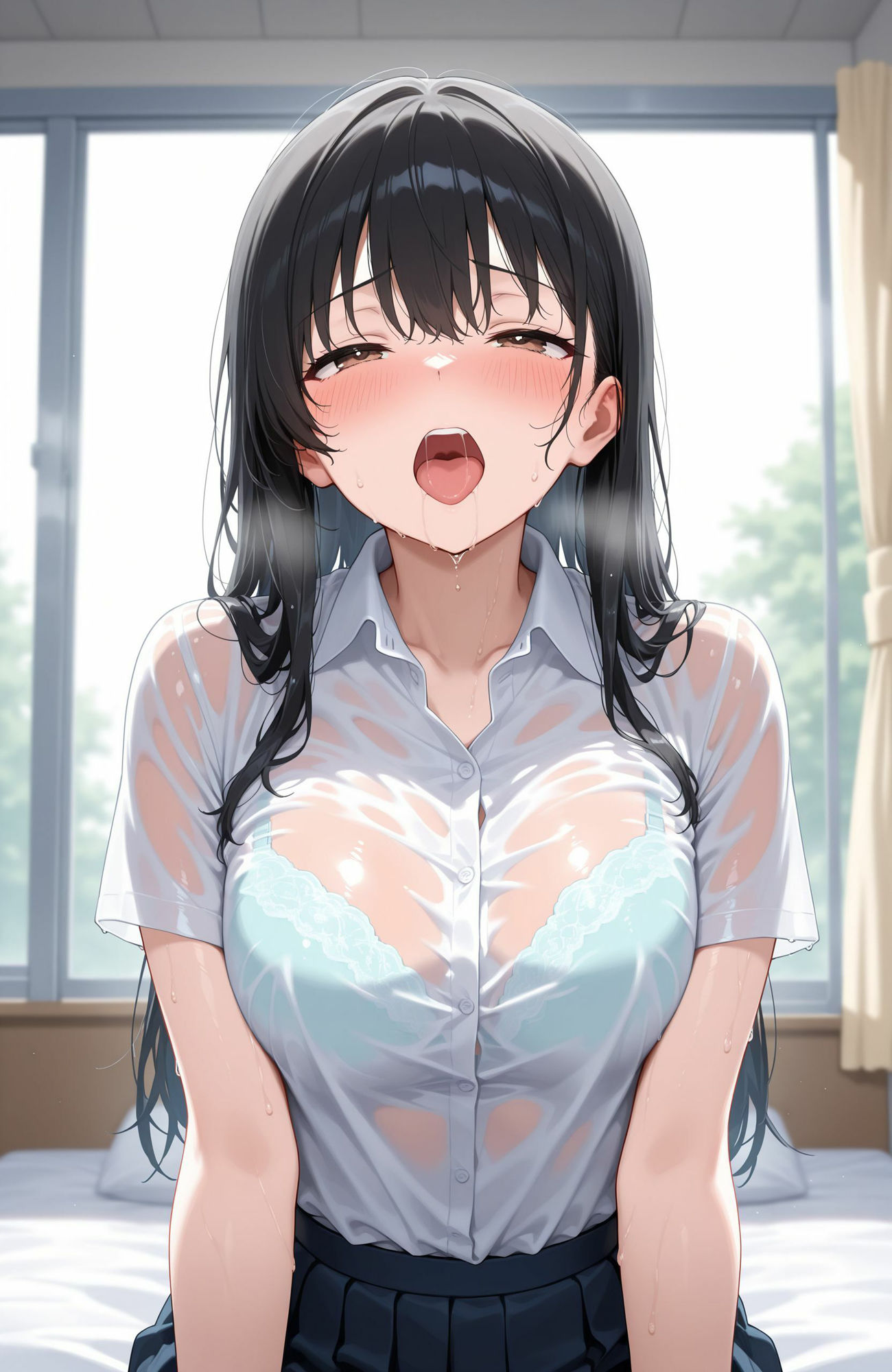 女子校生の放課後中出しセックス - サンプル画像 4