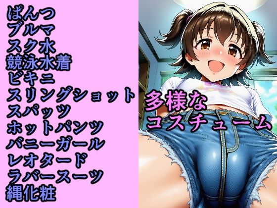 あいどるすまたぁ ち〇ぽ好きガールズ あか〇み〇あ - サンプル画像 2