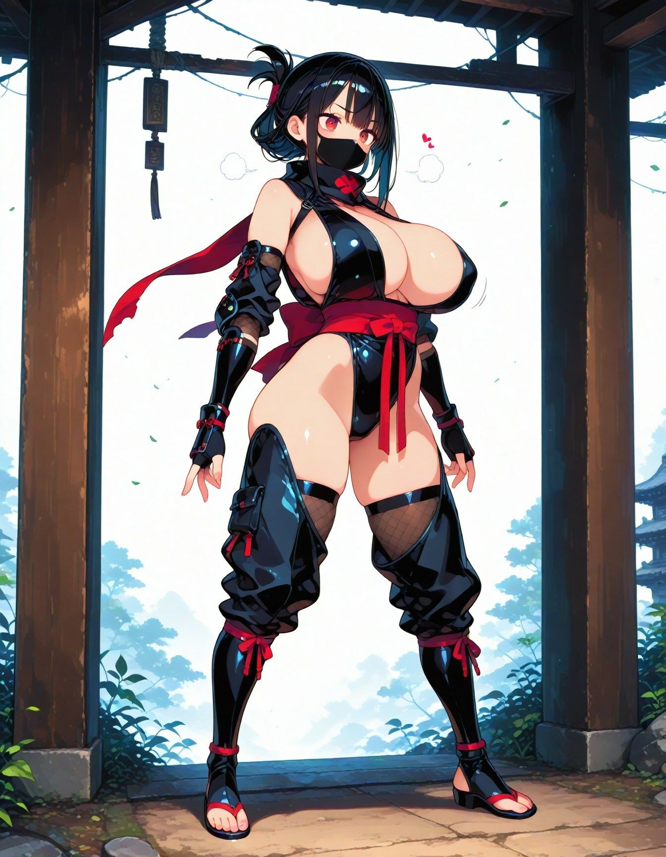 くノ一なのは見参？ - サンプル画像 4