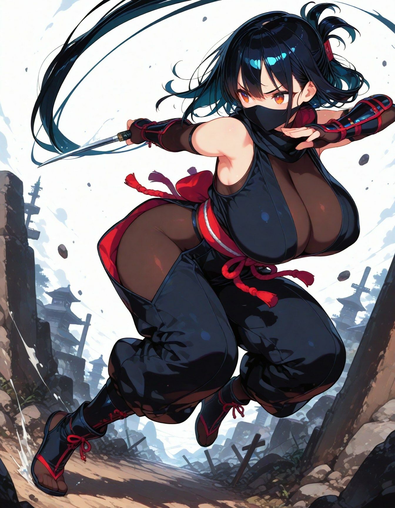 くノ一なのは見参？ - サンプル画像 7