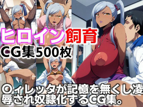 ヒロイン飼育  〇ィレッタが記憶を無くし凌●され奴●化するCG集