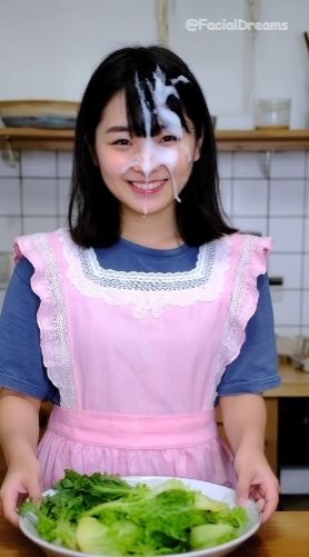 顔射後の余韻 - エプロン編 Vol.4 - サンプル画像 2