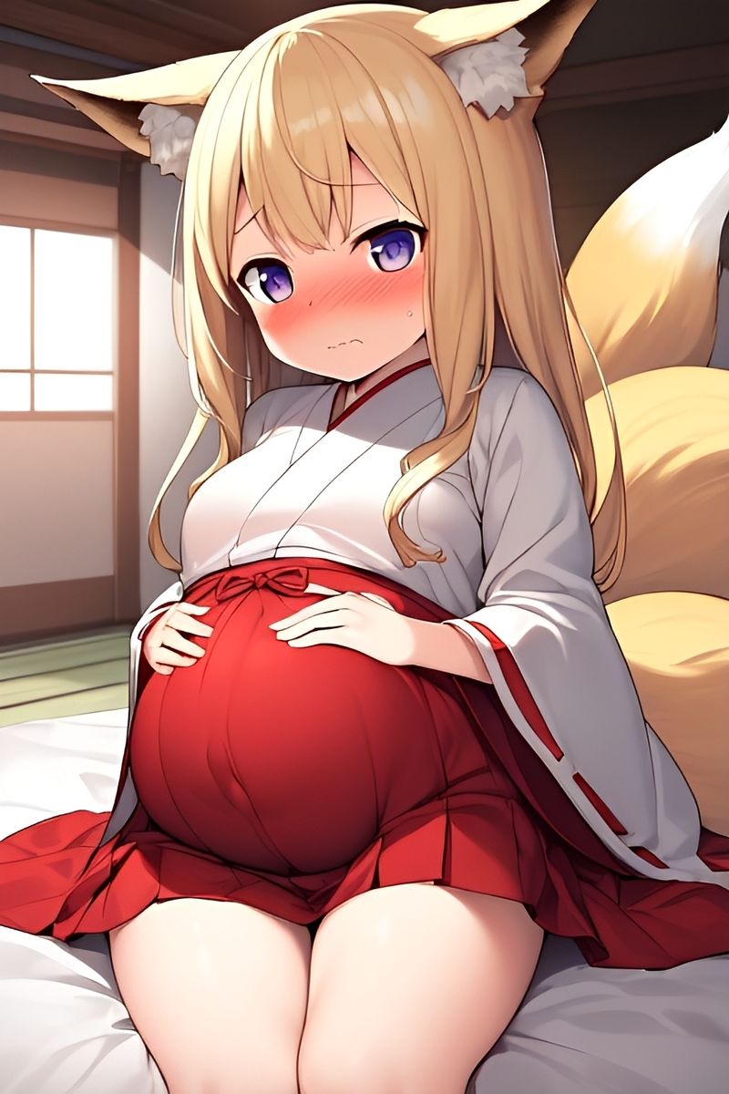 妊キツネ - サンプル画像 4
