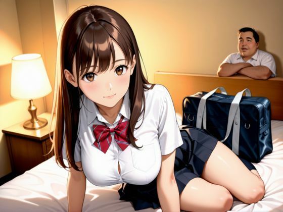 淫乱学園  キモ教師の絶倫生ち●ぽで種付けされる巨乳J● - サンプル画像 7