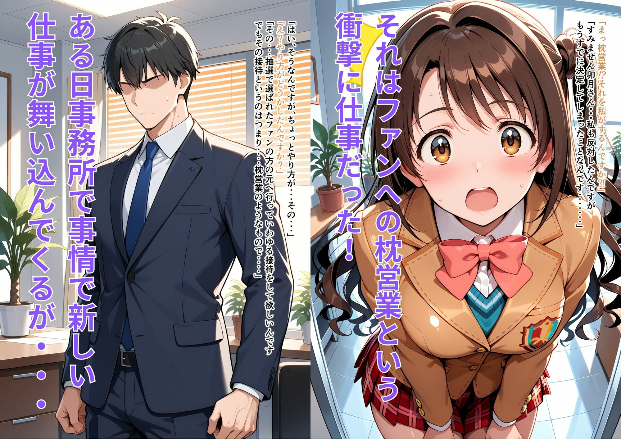 一生懸命がんばります！私があなたの生きがいになってみせますからね - サンプル画像 1