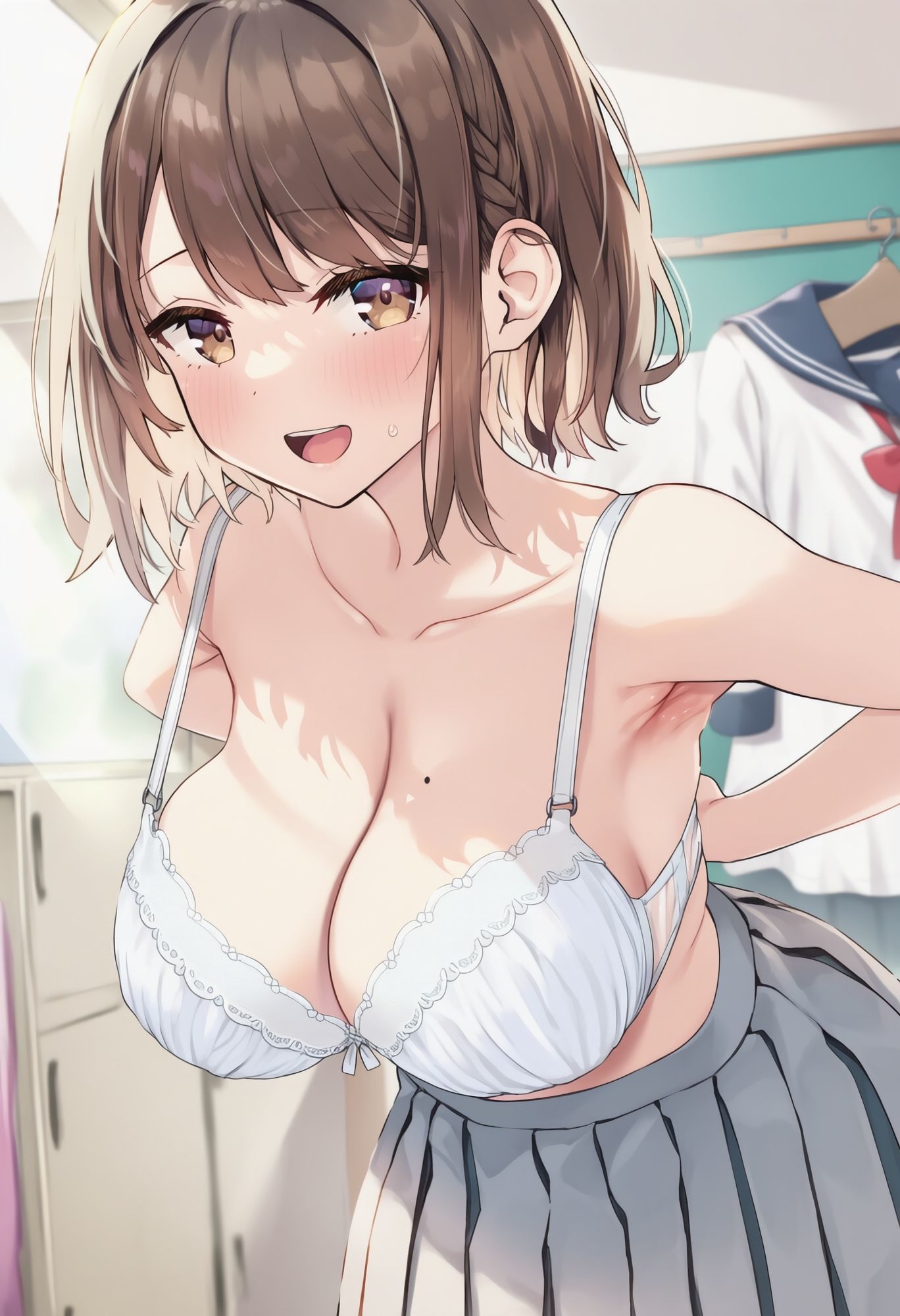 クラスで一番可愛い女の子の恥ずかしい聖水！ - サンプル画像 2