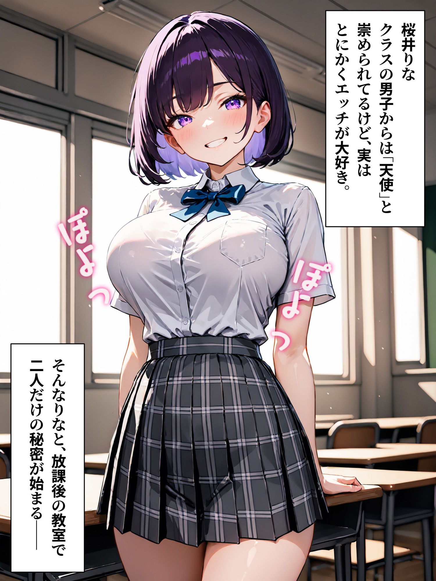 放課後セフレ 桜井りな - サンプル画像 1