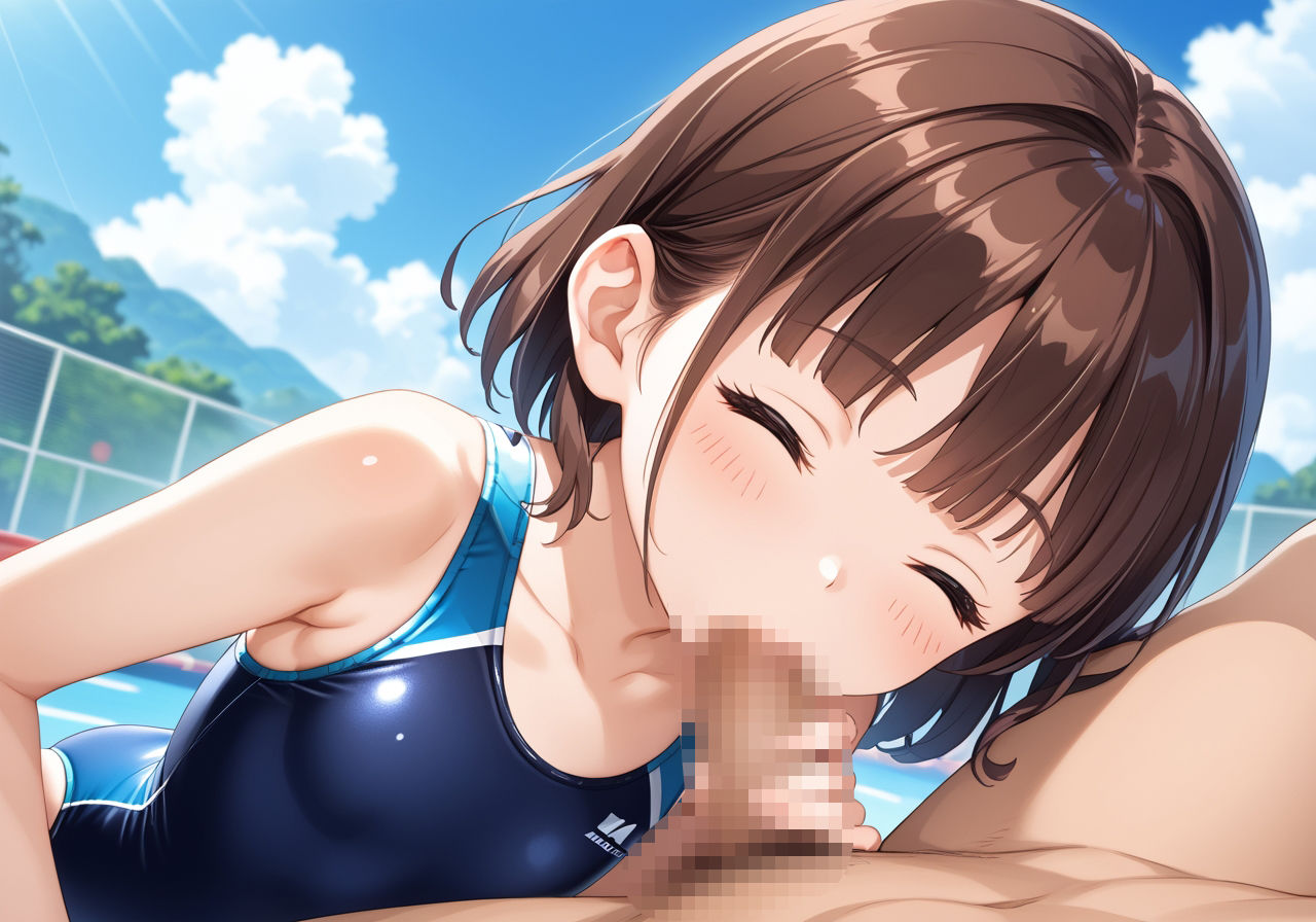 スク水女子校生〜水泳部辞めても守りたかった秘密、肉便器調教の日々〜 - サンプル画像 3