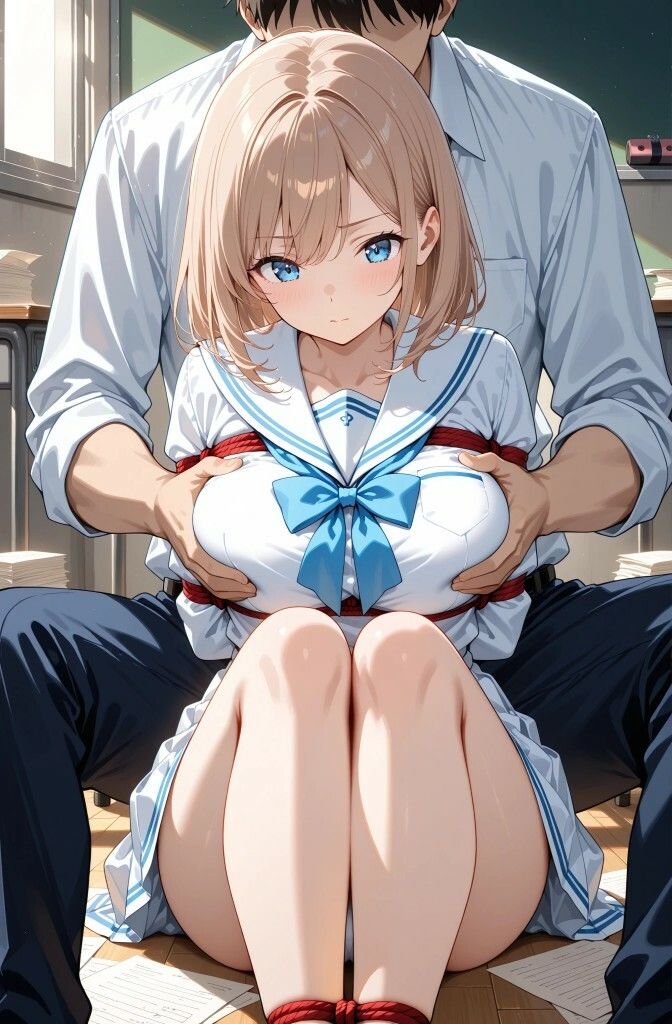 緊縛された高嶺の花 〜完璧すぎる美少女の堕落劇〜 - サンプル画像 9