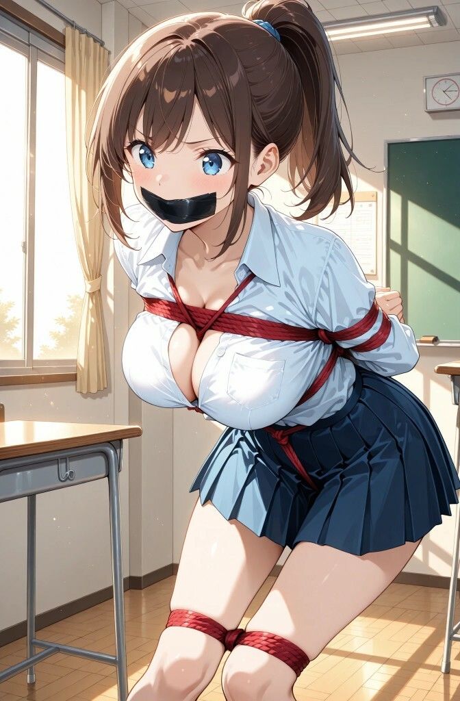 緊縛された高嶺の花 〜完璧すぎる美少女の堕落劇〜 - サンプル画像 10