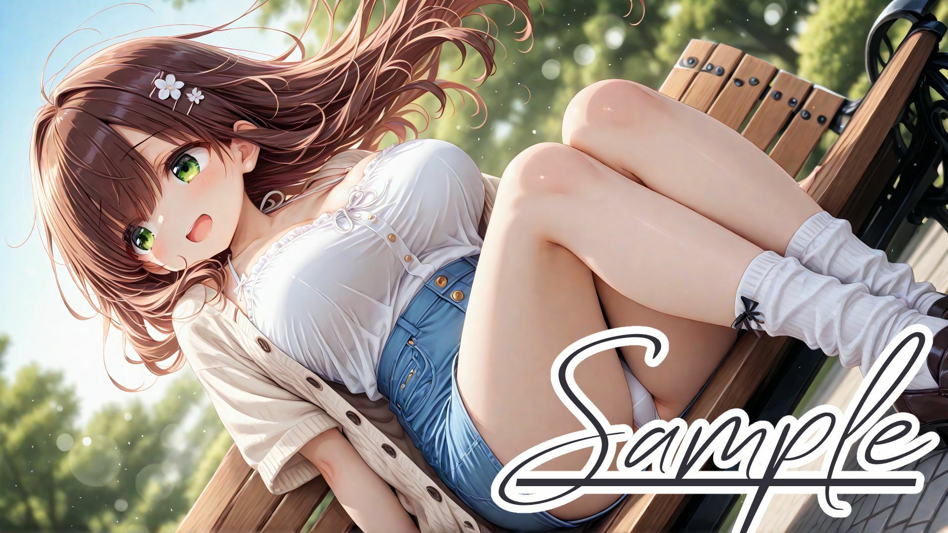 私服＆濡れパンツコレクション - サンプル画像 1