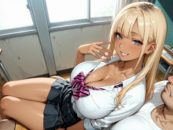 ヤリマン黒ギャルのHな性活 - サンプル画像 8