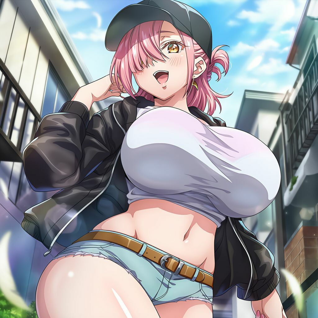 体が急成長しちゃうクールな先輩と1日デート_デート編 - サンプル画像 4