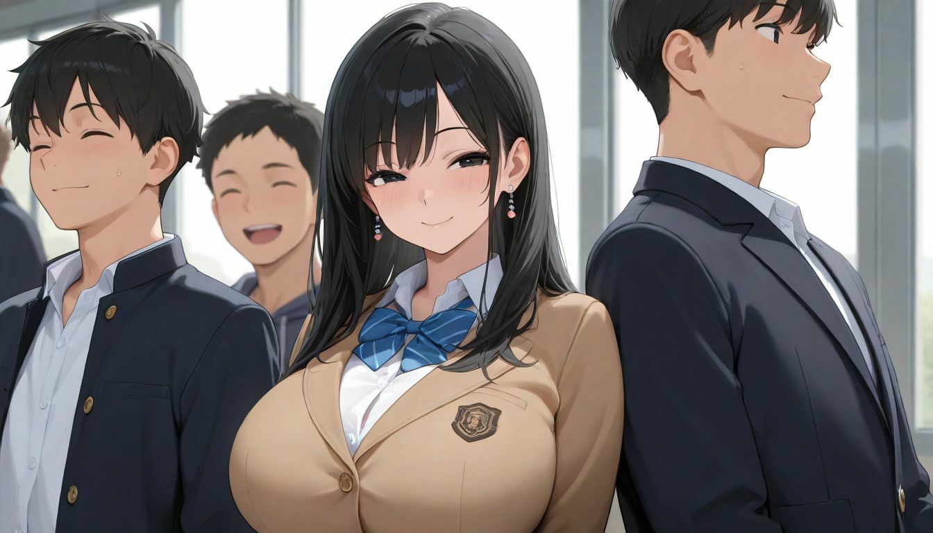 強気な委員長をSEX依存症にしてやった - サンプル画像 1