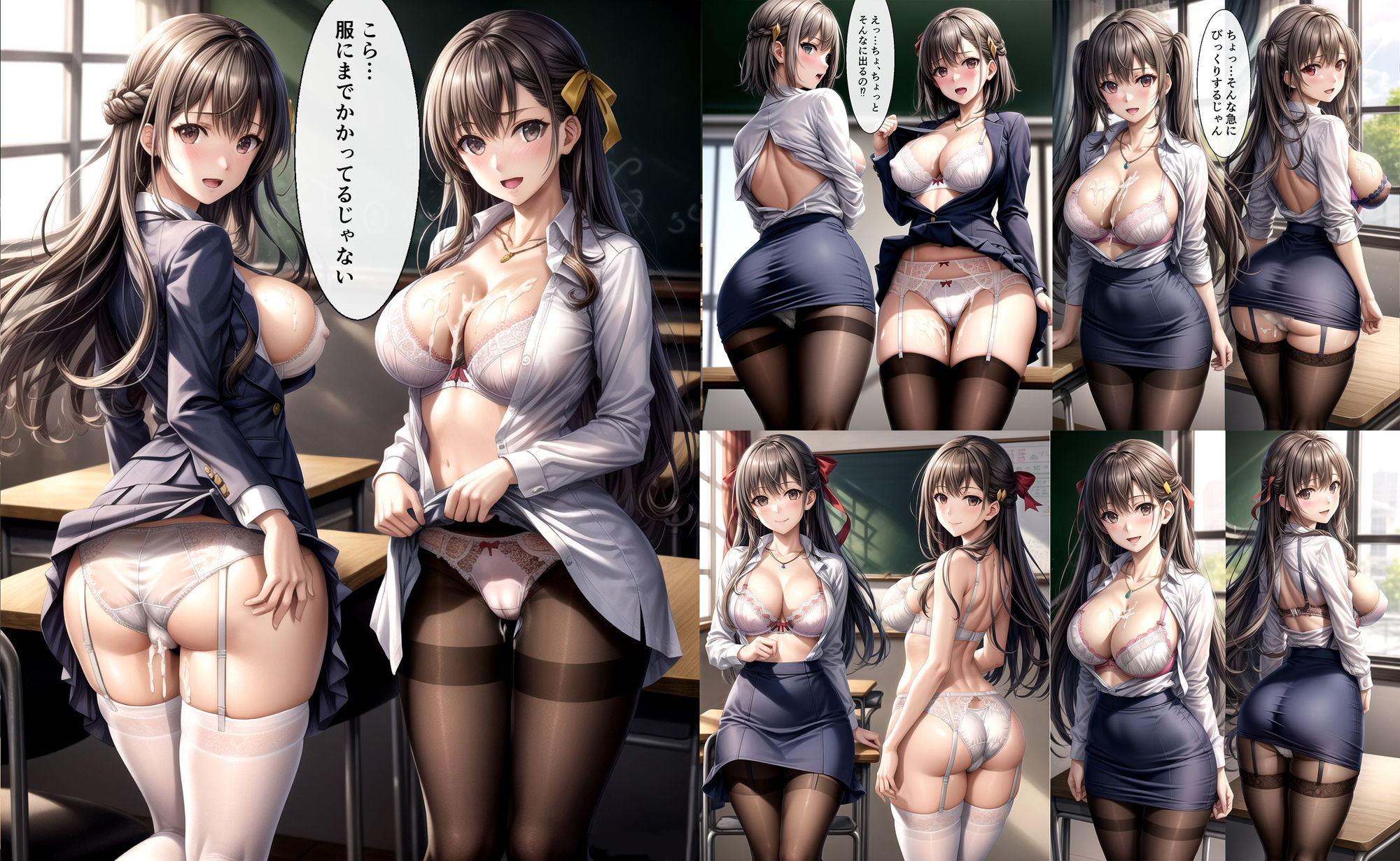 中出し孕ませ総集編 - サンプル画像 2