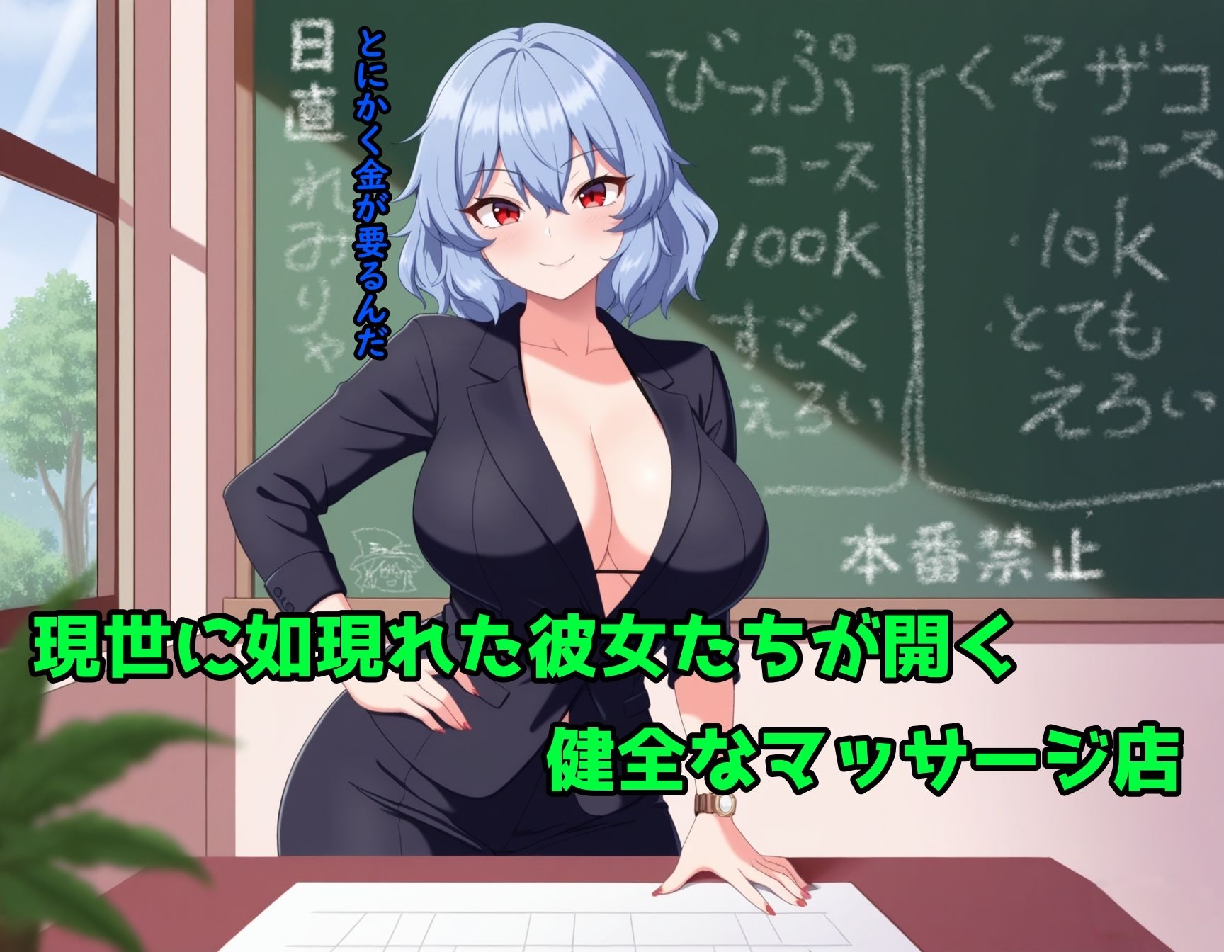 東方マイクロビキニ巨乳ママ搾精館〜ゆかりママと格差の性接待〜 - サンプル画像 1