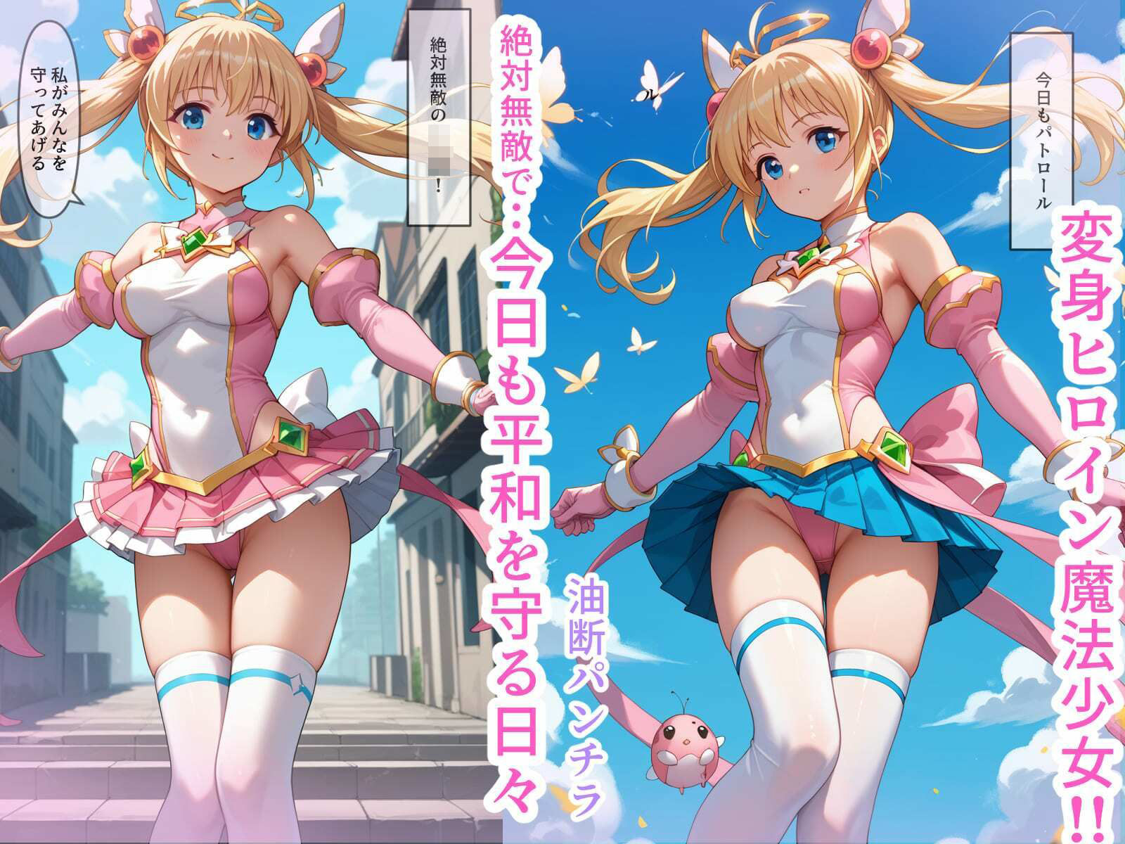魔法少女エレナちゃんとおっさん蟻地獄 - サンプル画像 1