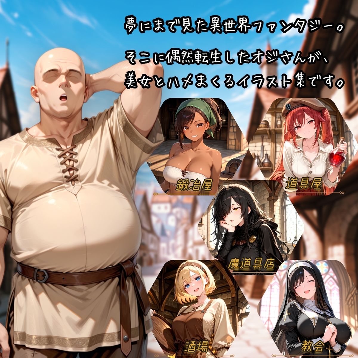 異世界行ったらハメまくる - サンプル画像 1