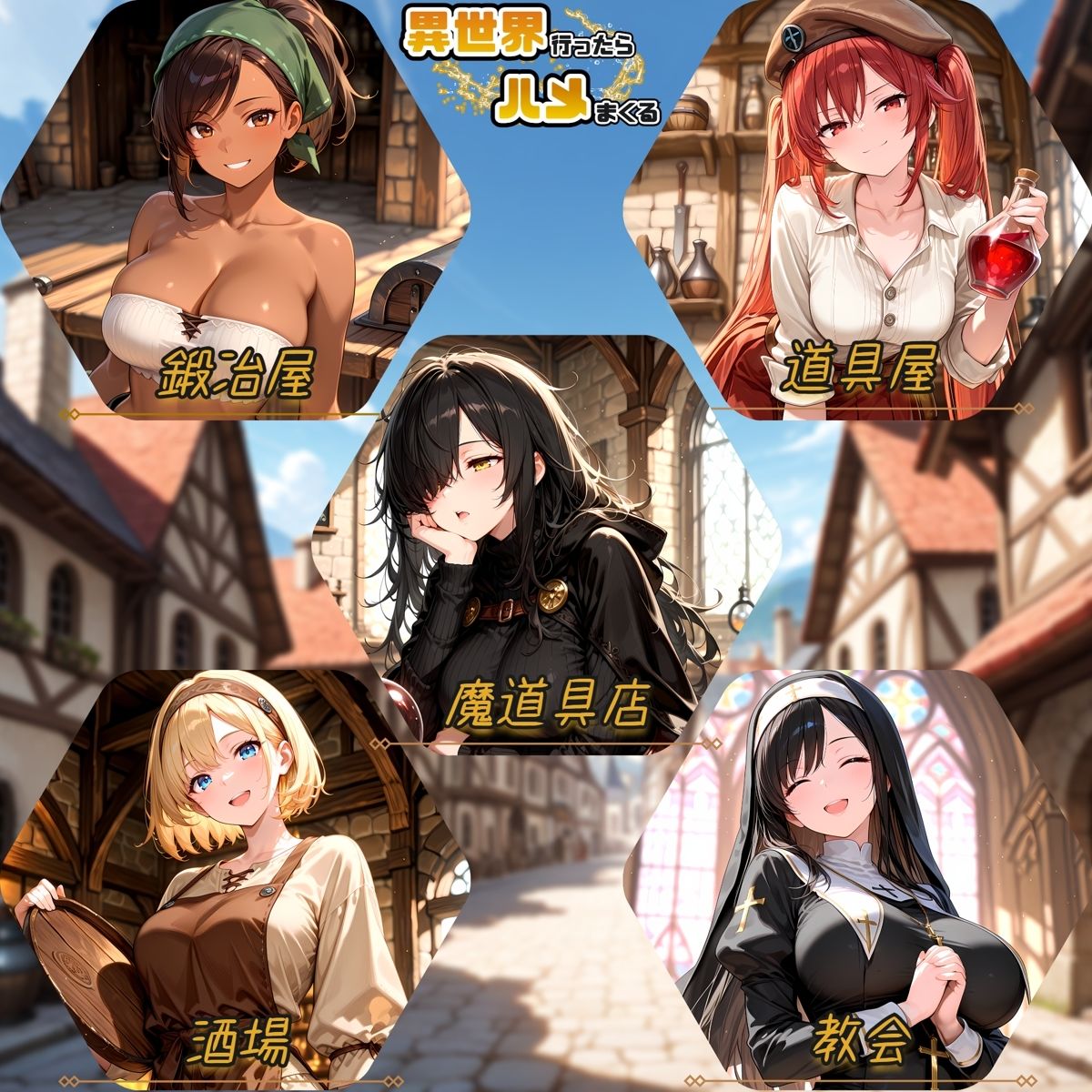 異世界行ったらハメまくる - サンプル画像 2