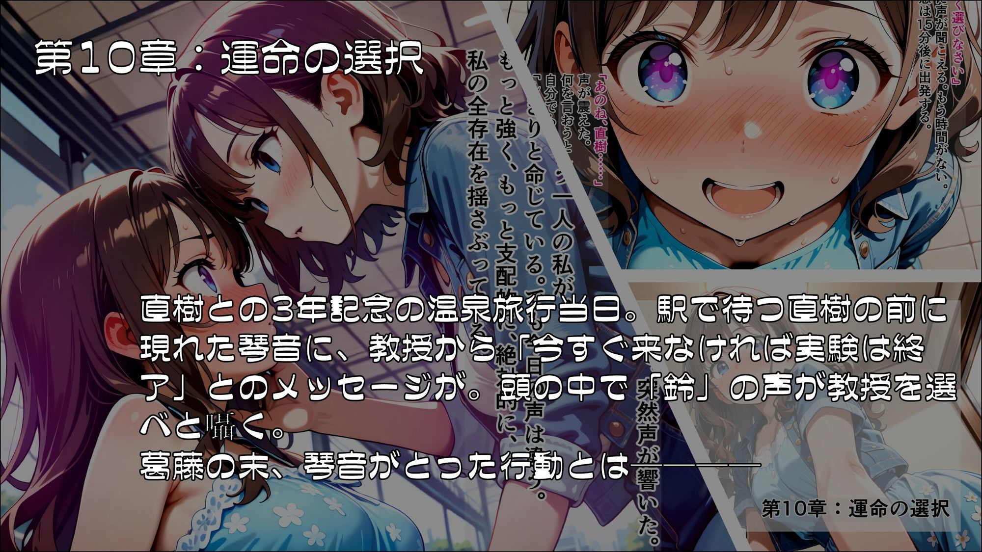 琴音と鈴 〜心理学実験が目覚めさせたもう一人の私〜_後編 - サンプル画像 4