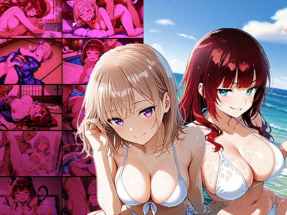 高級リゾートで秘密の個人レッスン！爆乳ダブルモデル孕ませ撮影【4K】 - サンプル画像 1