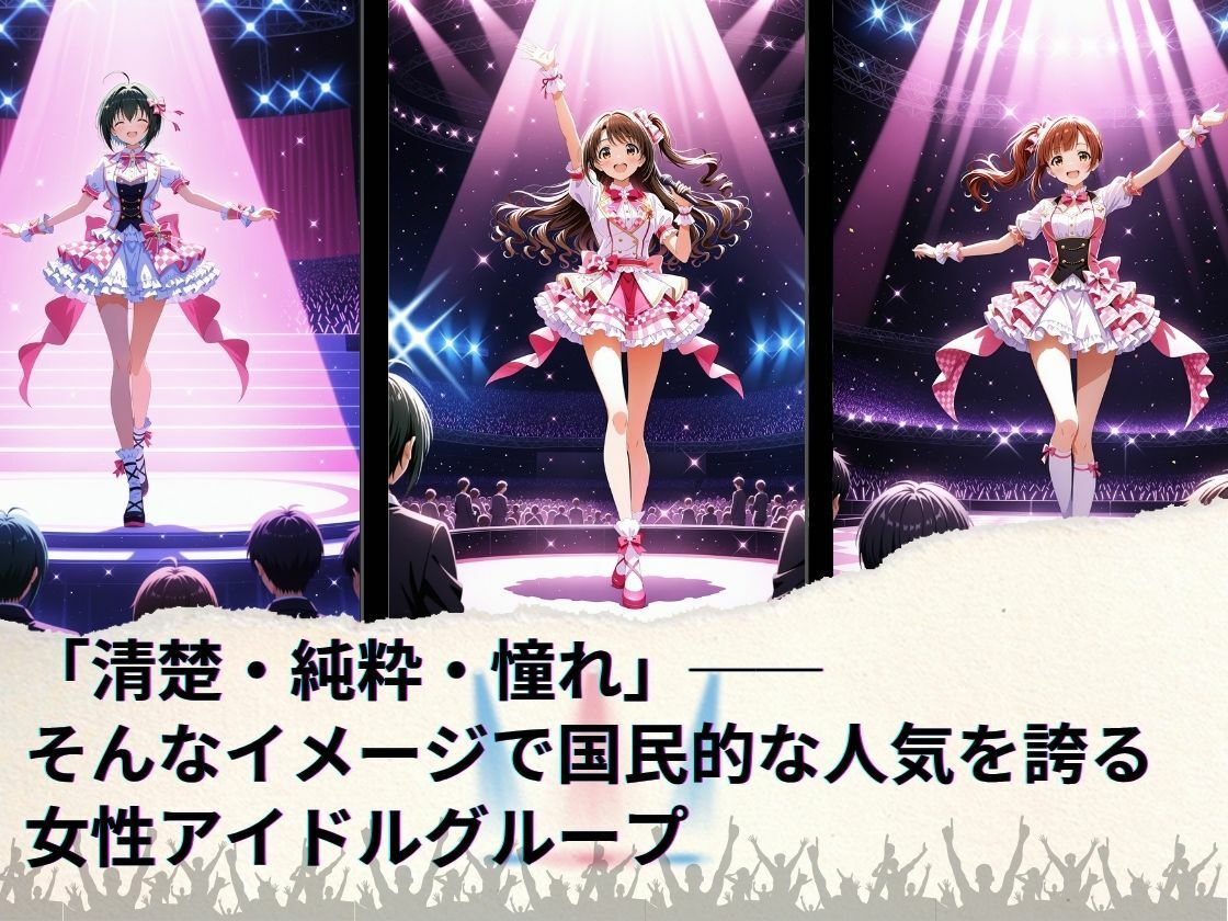 『トップアイドルの裏帳簿 〜華やかさの裏に眠る営業記録〜 Cute 中編』 - サンプル画像 2
