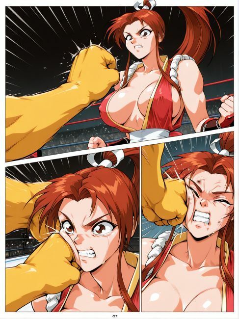 【くノ一、蹂躙のリング】 - サンプル画像 1