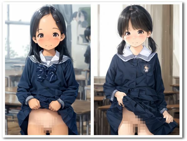 『制服少女すじ見せファイル』 - サンプル画像 3