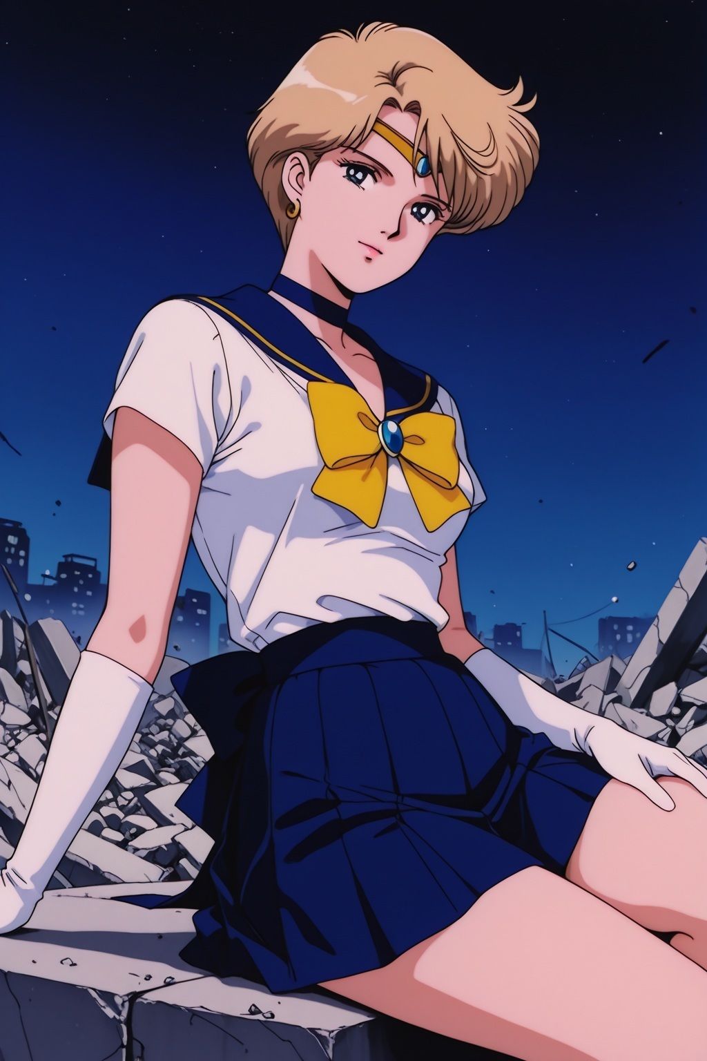 敗北ヒロイン 美少女戦士ウラヌスの陥落 - サンプル画像 3