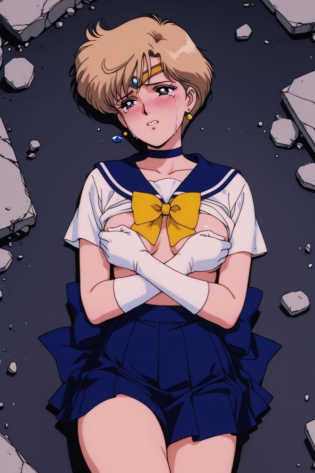 敗北ヒロイン 美少女戦士ウラヌスの陥落 - サンプル画像 5