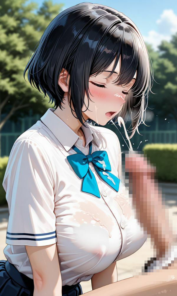 爆乳生徒をきもおじが調教する話。 - サンプル画像 6