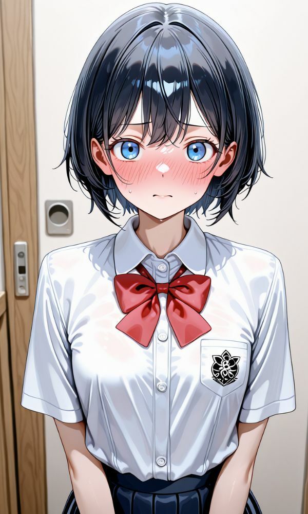 女子校生を種付プレスで性教育 - サンプル画像 1