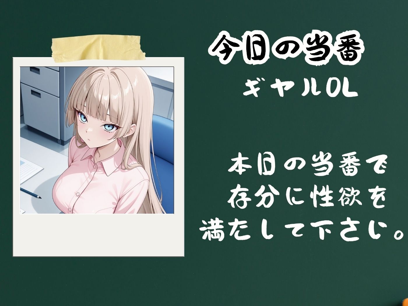 今日の性直担当は君達だ〜OL×巨乳ギャル〜 - サンプル画像 2