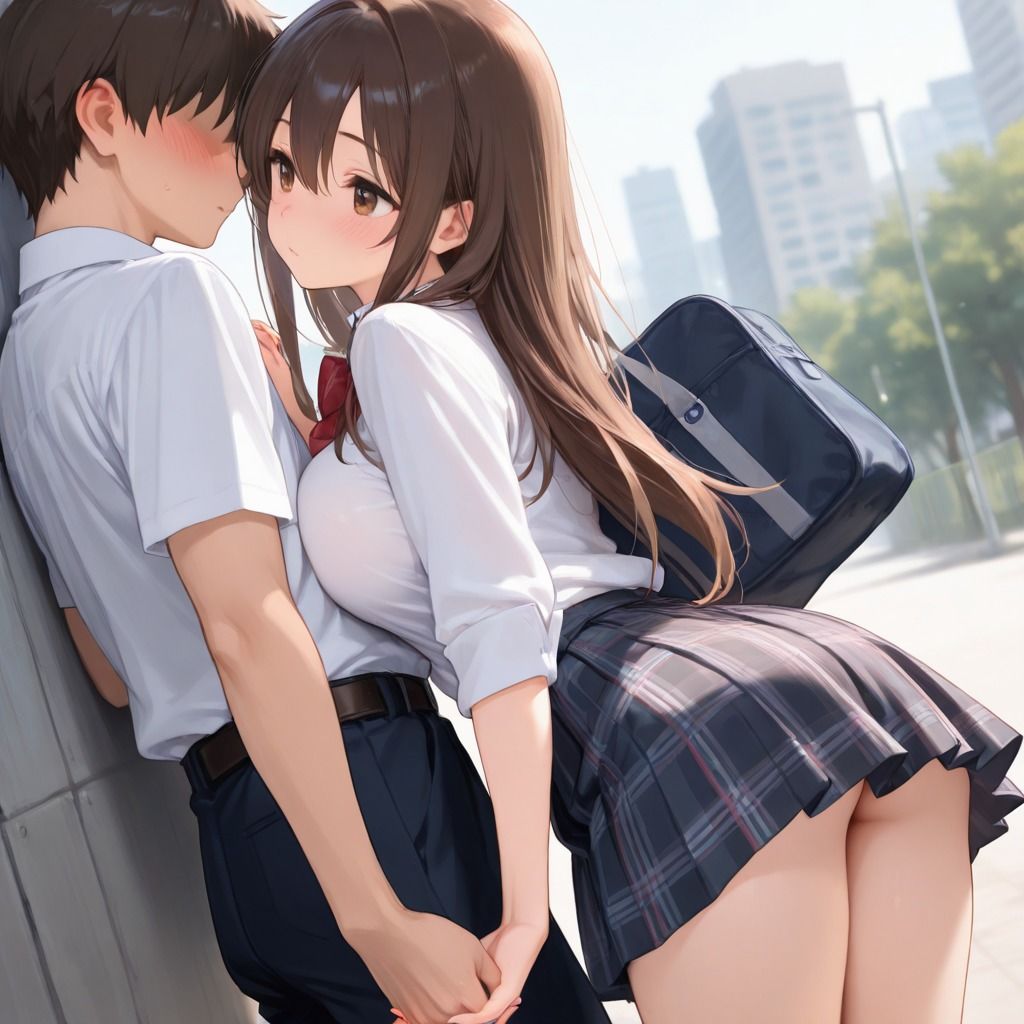 アプリで知り合った性処理JK - サンプル画像 3