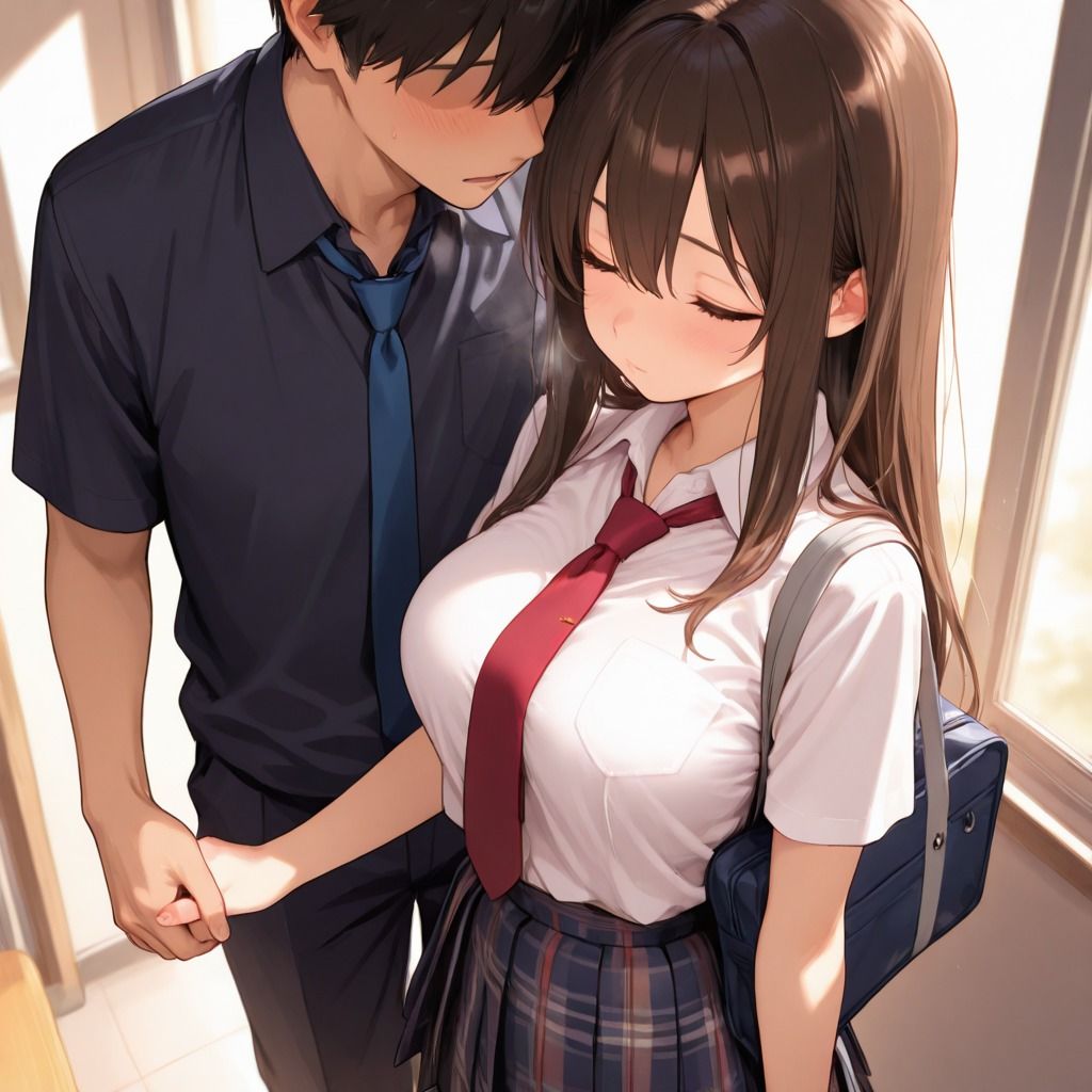 アプリで知り合った性処理JK - サンプル画像 4