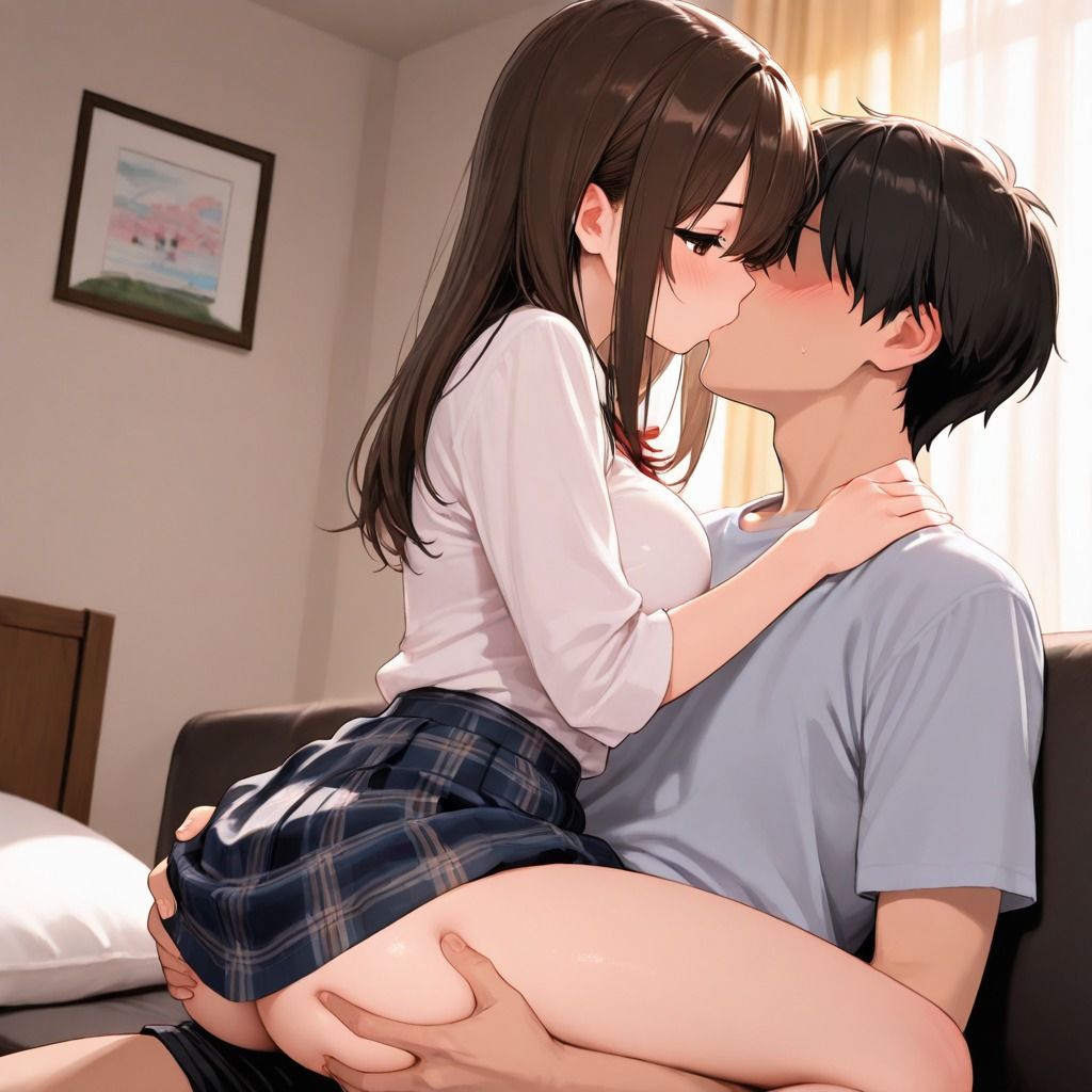 アプリで知り合った性処理JK - サンプル画像 5