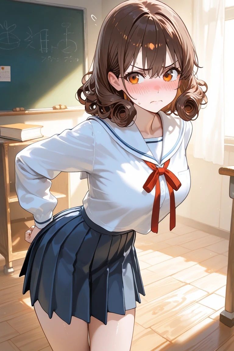 美術部×制服モデル - サンプル画像 1