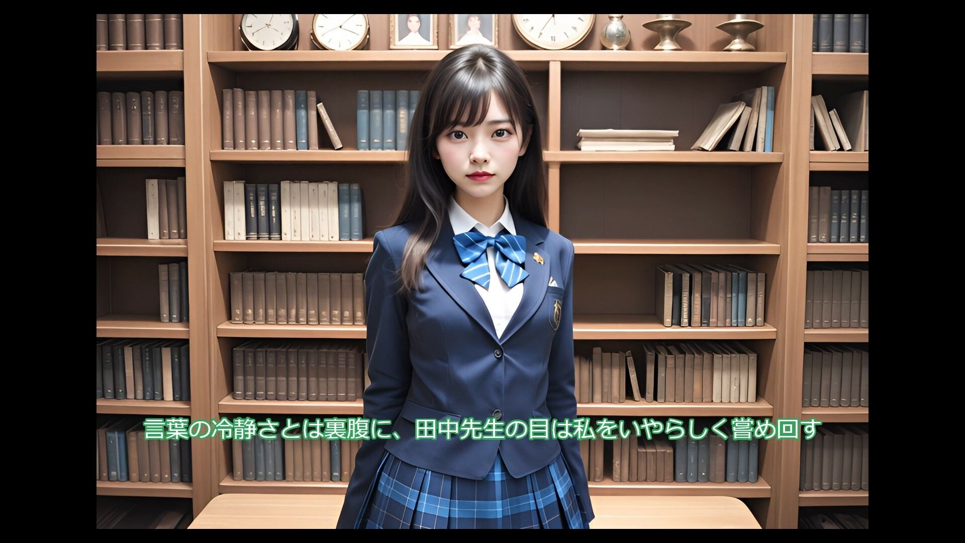 【ボイスドラマ風動画】生徒会長 白石奈緒美の秘密 - サンプル画像 6