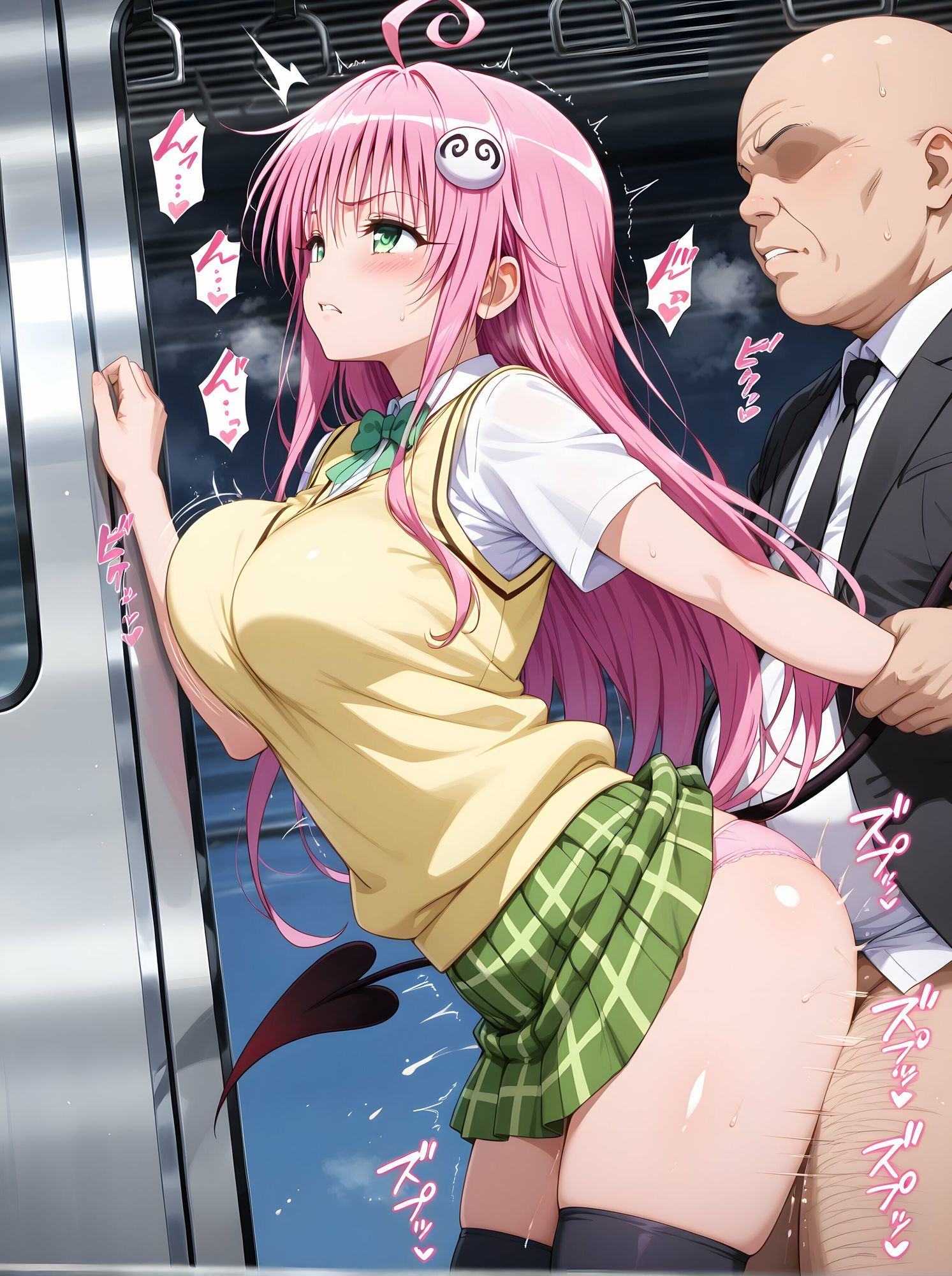 ララが痴●おじさんに寝取られて孕むまで - サンプル画像 4