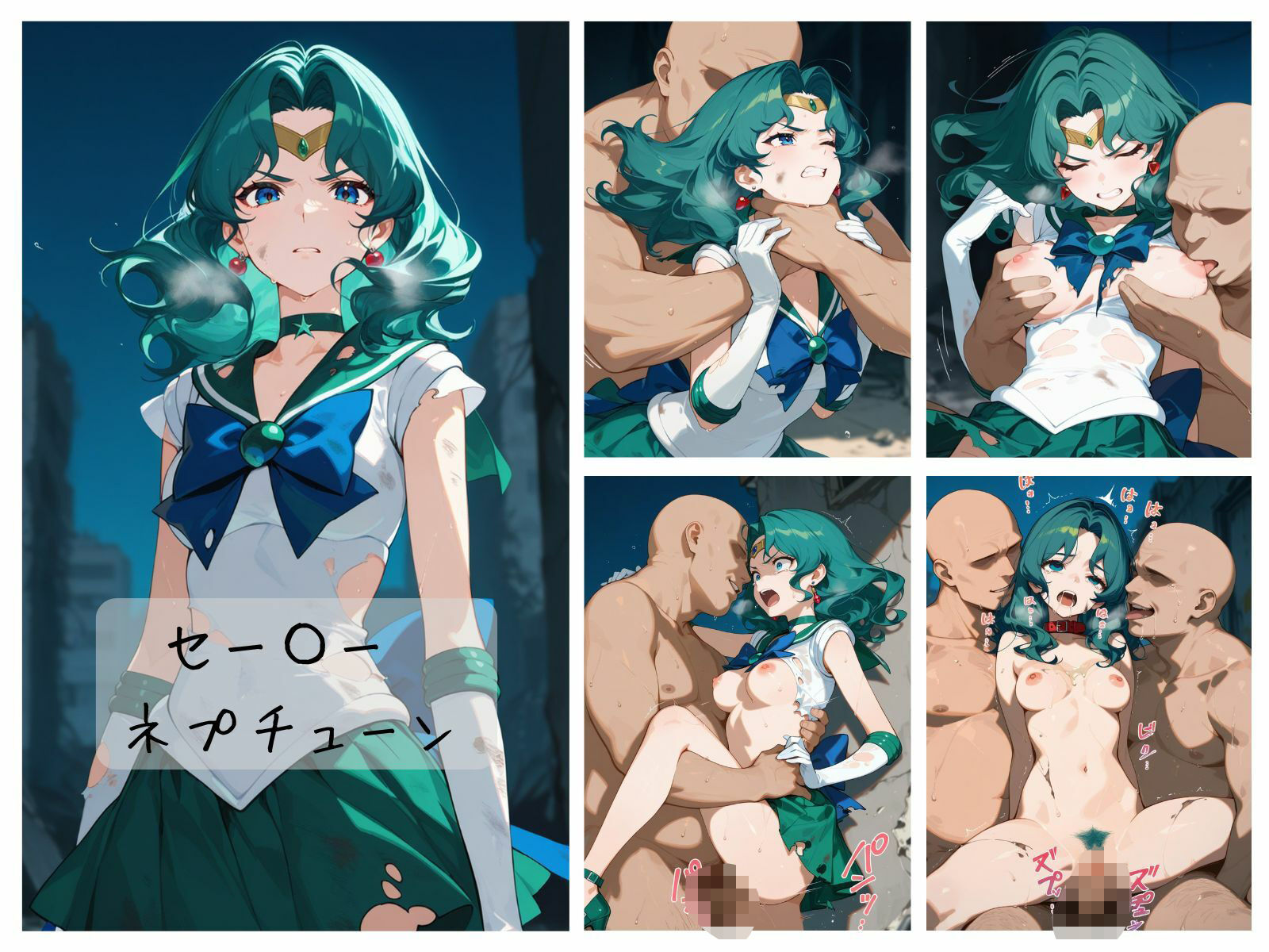 美少女戦士敗北まとめ 外部太陽系戦士編 - サンプル画像 3