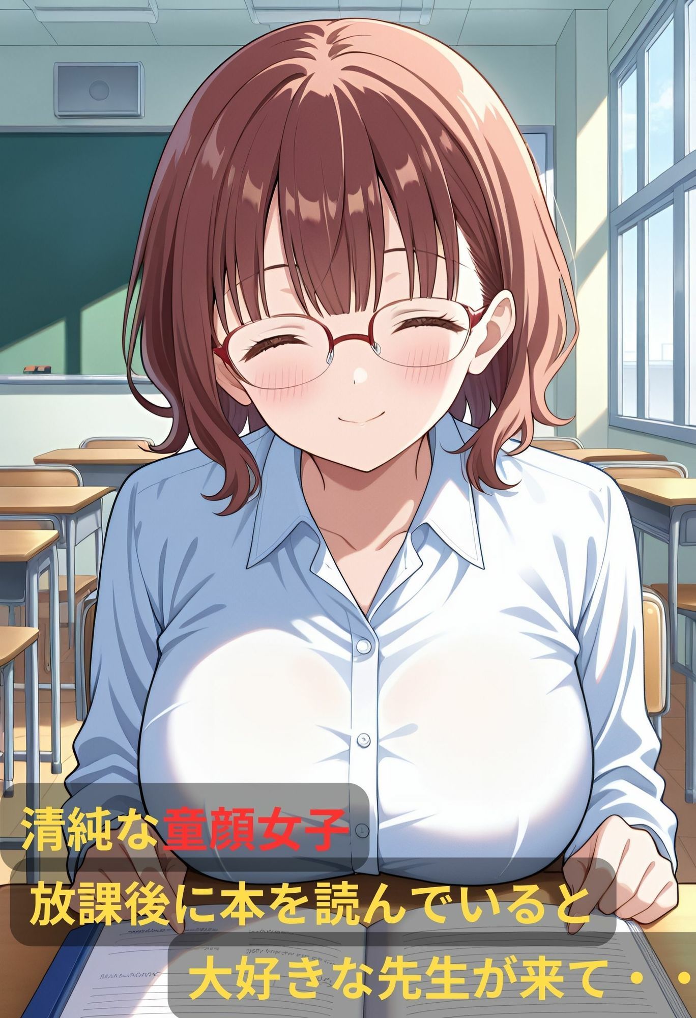 童顔学級委員のみだらな放課後 - サンプル画像 3