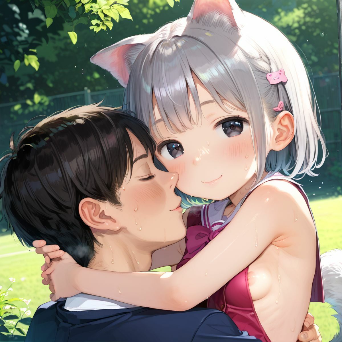 発情！ちっぱいケモ娘たちの日常03 - サンプル画像 9