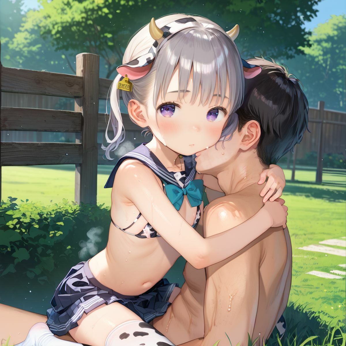 発情！ちっぱいケモ娘たちの日常03 - サンプル画像 10