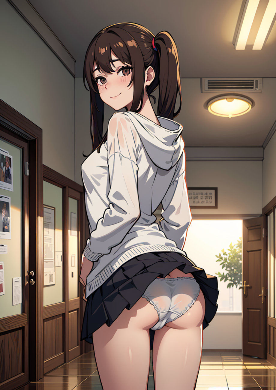 THE 100円払うので下着見せてくれませんかッ！？【ワンコインで可愛い女の子の下着調査ッ！（F）Edition_01】 - サンプル画像 4