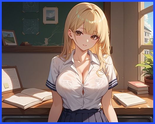 誰もいない教室で 奥までとろける中出し クールに見えてすっごくえっち - サンプル画像 3