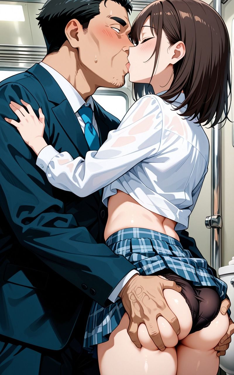 電車内SEX 犯●れるJK - サンプル画像 8