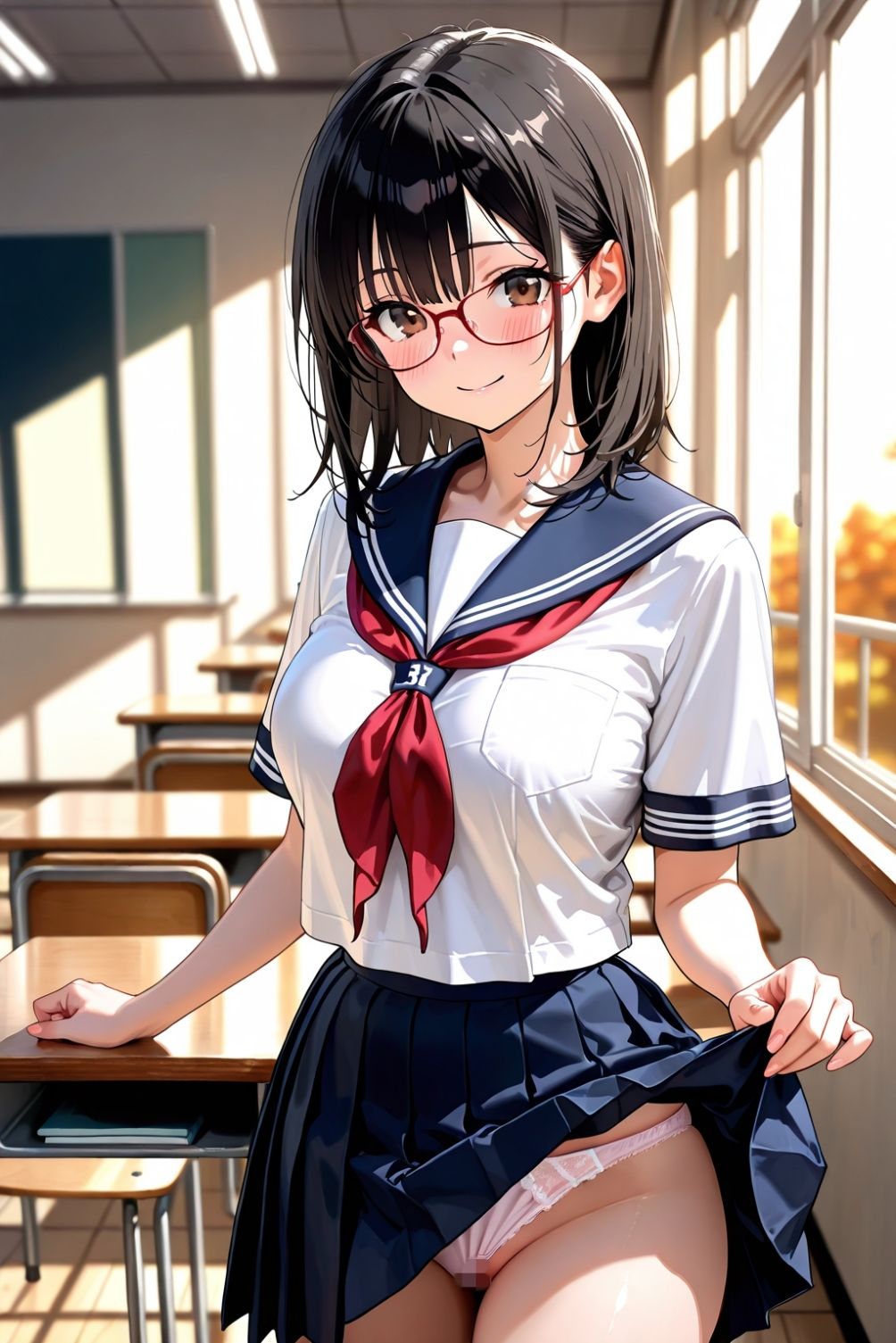 地味子が放課後はヤバいって噂 - サンプル画像 2